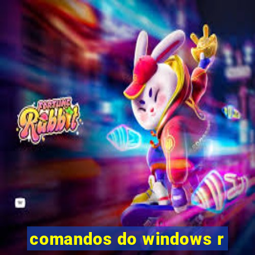 comandos do windows r